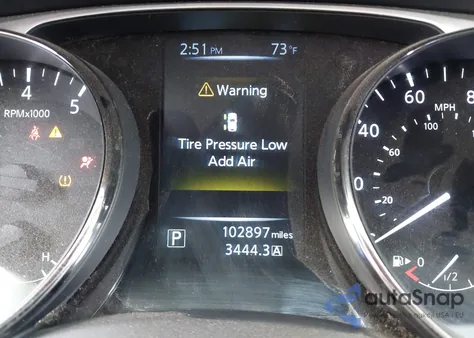 2016 Nissan Rogue S z USA, uszkodzony, nr VIN KNMAT2MT7GP609034